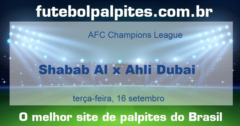 Shabab Al x Ahli Dubai Shabab Al x Ahli Dubai