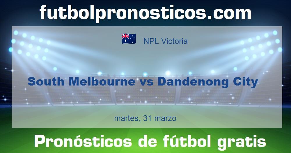 South Melbourne vs Dandenong City