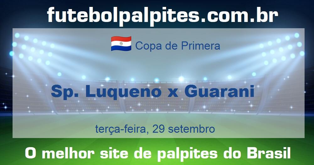 Sp. Luqueno x Guarani