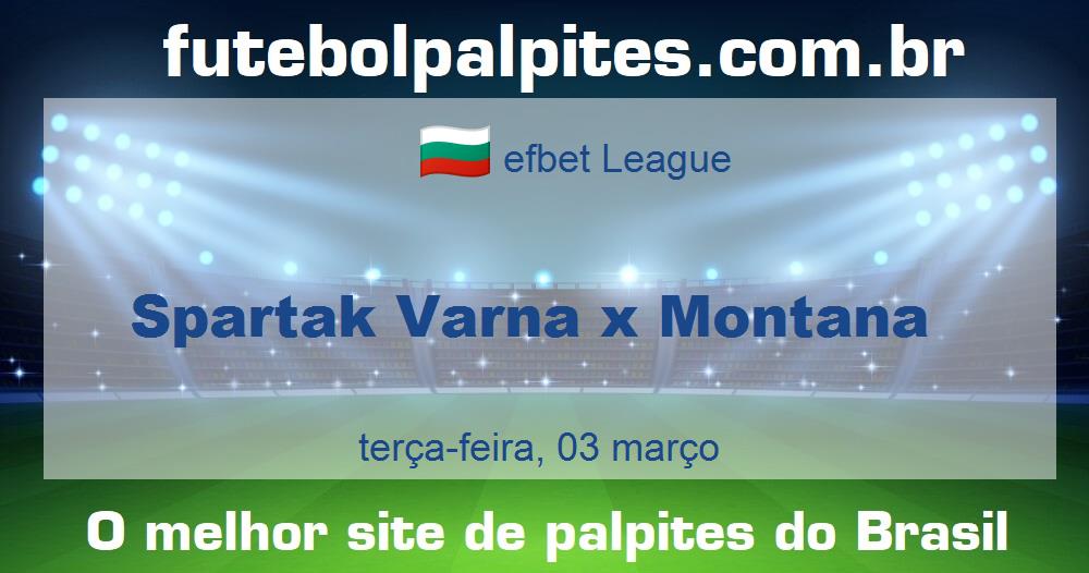 Spartak Varna x Montana Spartak Varna x Montana