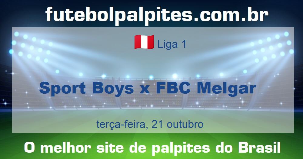 Sport Boys x FBC Melgar Sport Boys x FBC Melgar