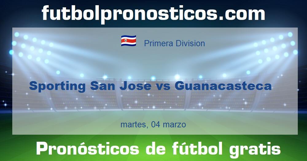 Sporting San Jose vs Guanacasteca