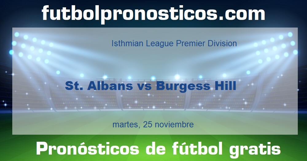St. Albans vs Burgess Hill St. Albans vs Burgess Hill