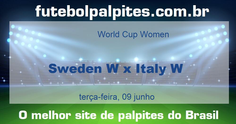 Sweden W x Italy W Sweden W x Italy W