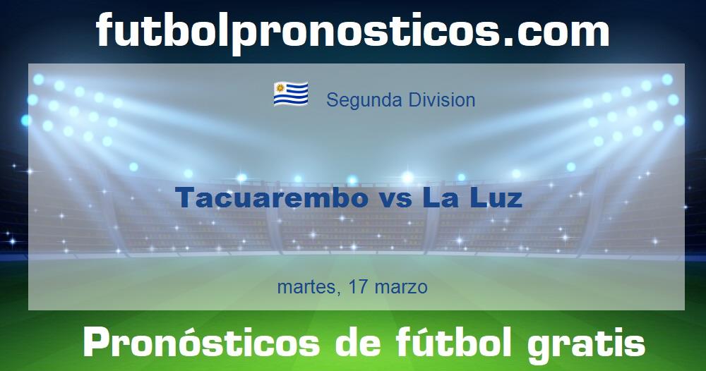 Tacuarembo vs La Luz