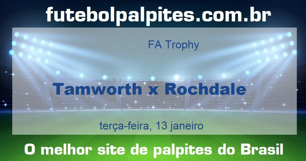 Tamworth x Rochdale Tamworth x Rochdale