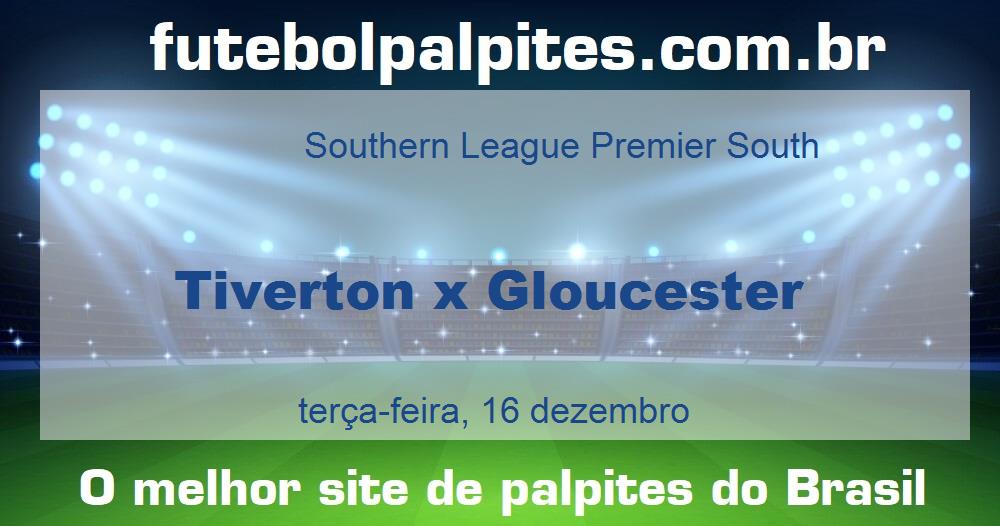 Tiverton x Gloucester Tiverton x Gloucester