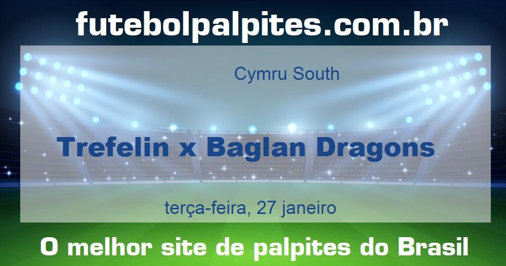 Trefelin x Baglan Dragons Trefelin x Baglan Dragons