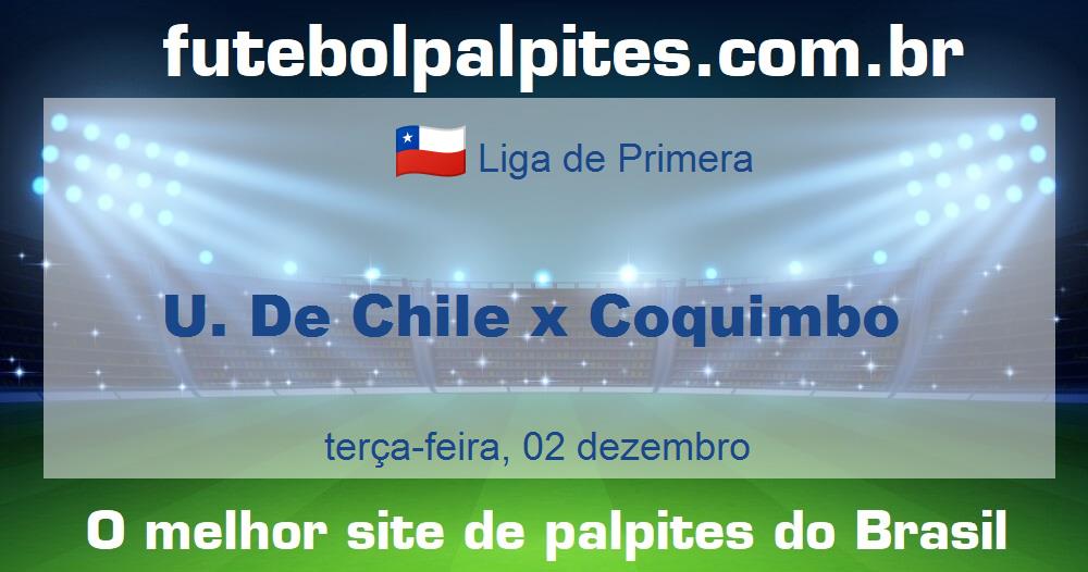 U. De Chile x Coquimbo