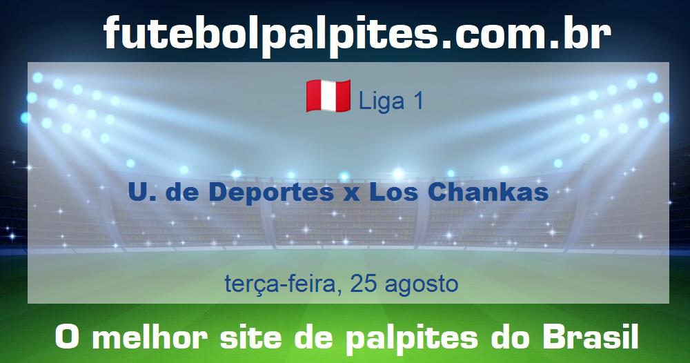 U. de Deportes x Los Chankas