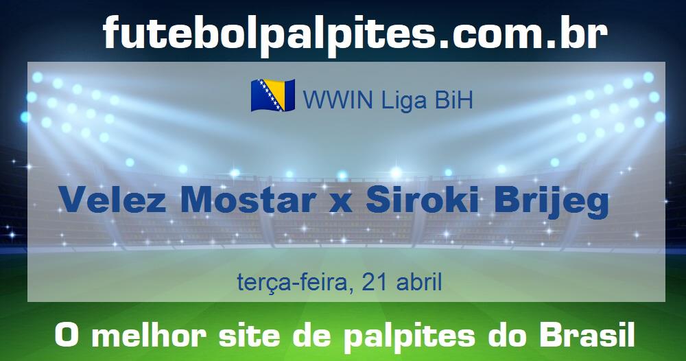 Velez Mostar x Siroki Brijeg