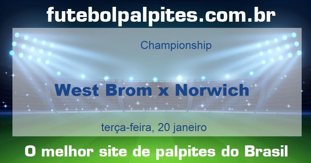 West Brom x Norwich