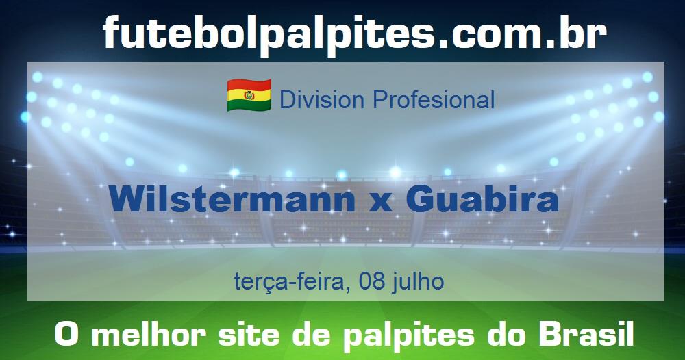 Wilstermann x Guabira Wilstermann x Guabira