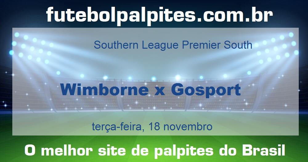 Wimborne x Gosport Wimborne x Gosport