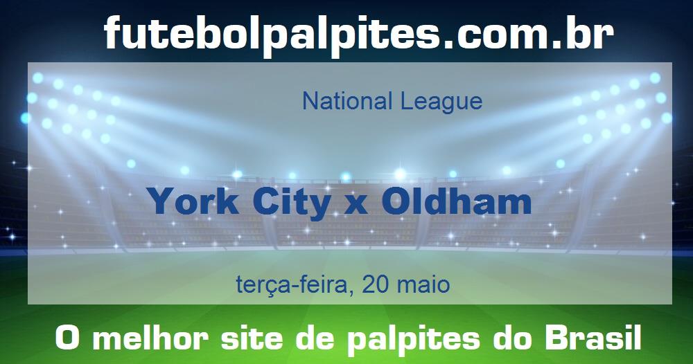 York City x Oldham York City x Oldham