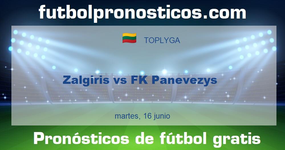 Zalgiris vs FK Panevezys Zalgiris vs FK Panevezys