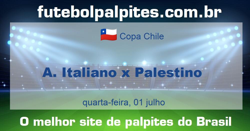 A. Italiano x Palestino