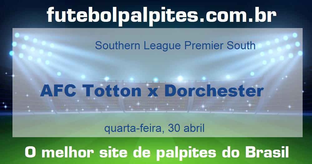 AFC Totton x Dorchester AFC Totton x Dorchester