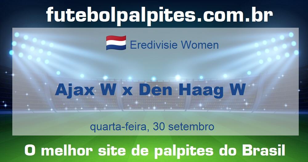Ajax W x Den Haag W Ajax W x Den Haag W