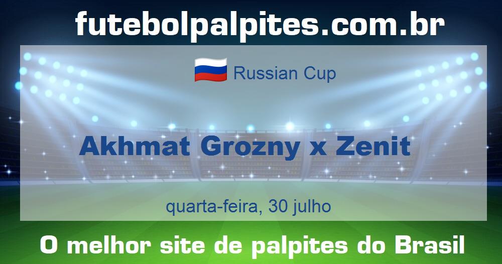 Akhmat Grozny x Zenit Akhmat Grozny x Zenit