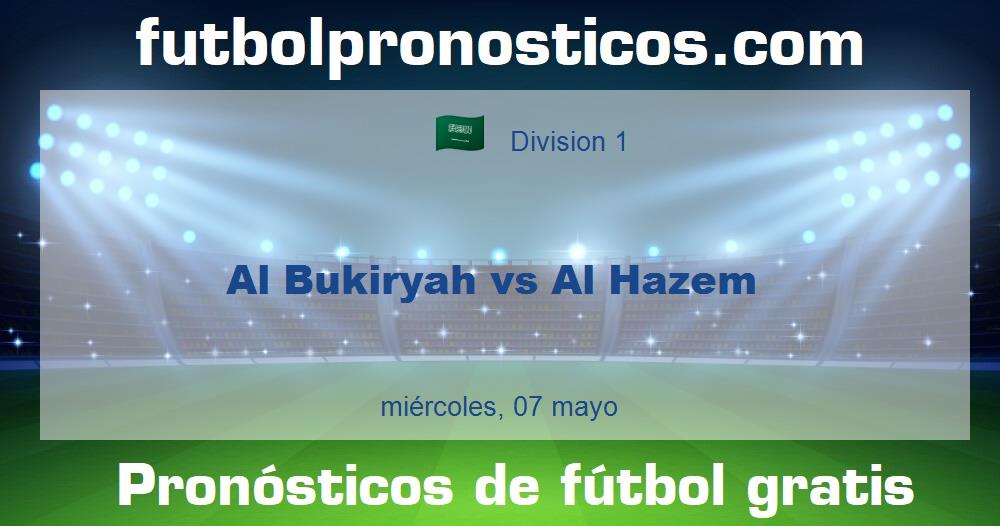 Al Bukiryah vs Al Hazem Al Bukiryah vs Al Hazem