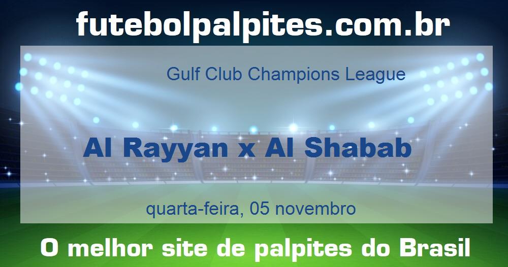 Al Rayyan x Al Shabab Al Rayyan x Al Shabab