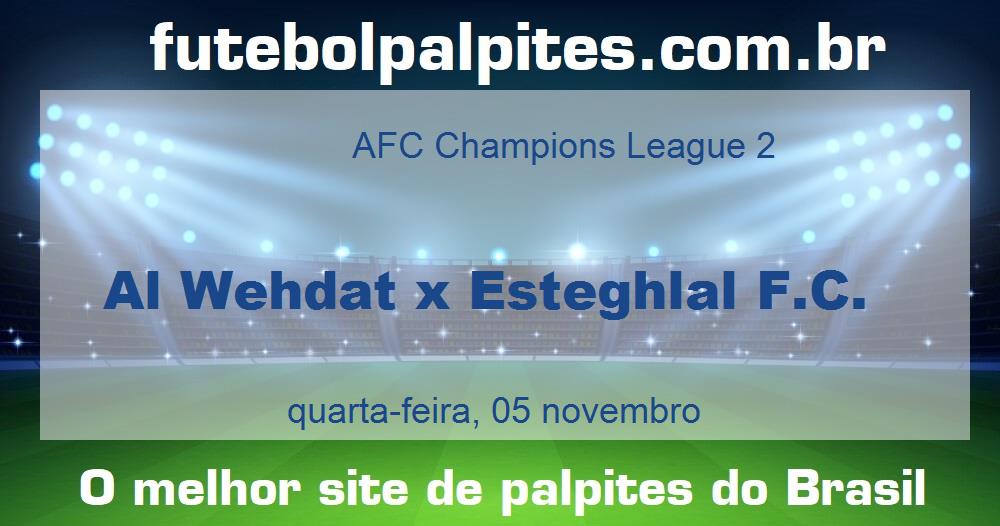 Al Wehdat x Esteghlal F.C. Al Wehdat x Esteghlal F.C.