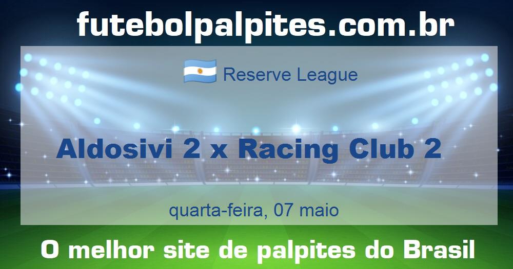 Aldosivi 2 x Racing Club 2 Aldosivi 2 x Racing Club 2
