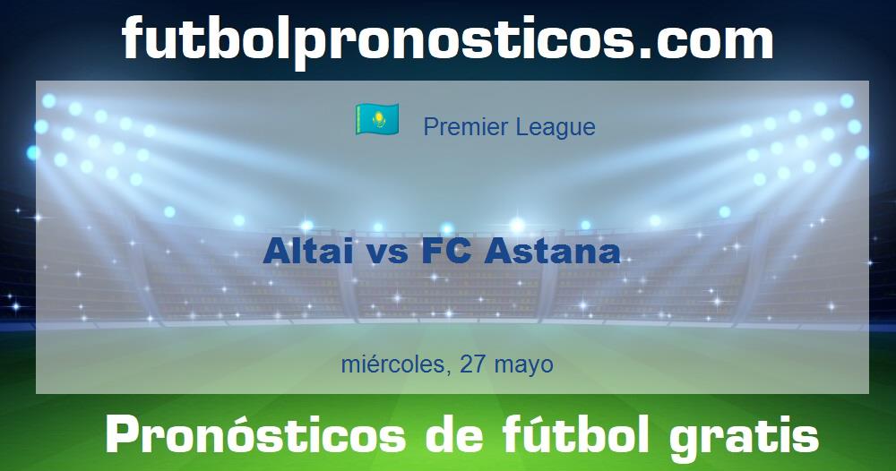 Altai vs FC Astana