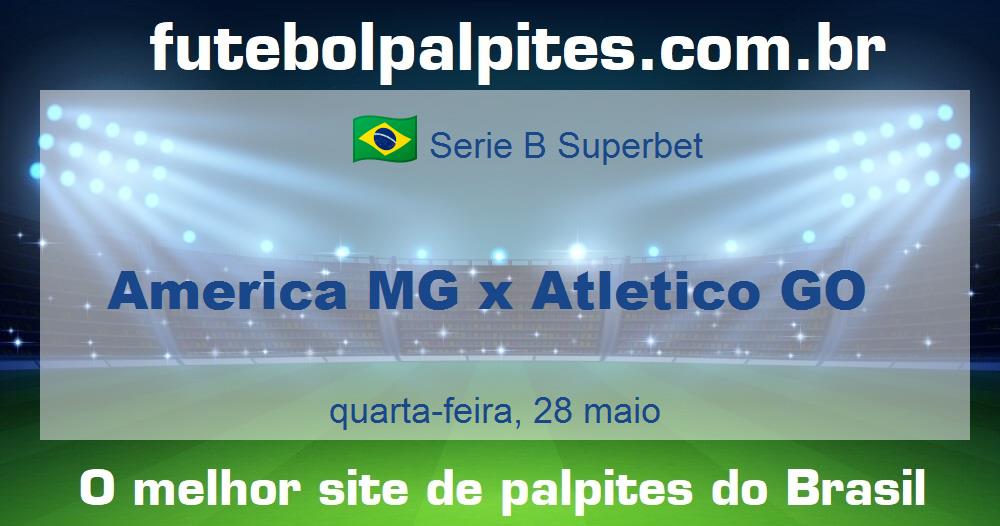 America MG x Atletico GO