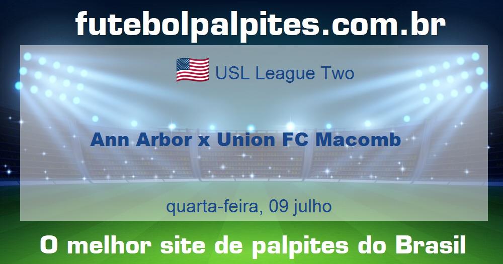 Ann Arbor x Union FC Macomb Ann Arbor x Union FC Macomb