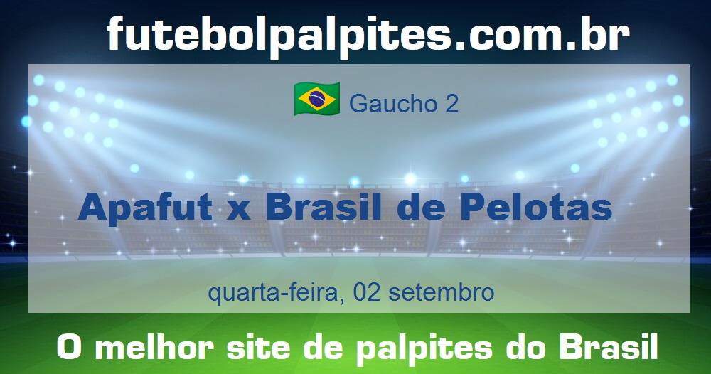 Apafut x Brasil de Pelotas Apafut x Brasil de Pelotas