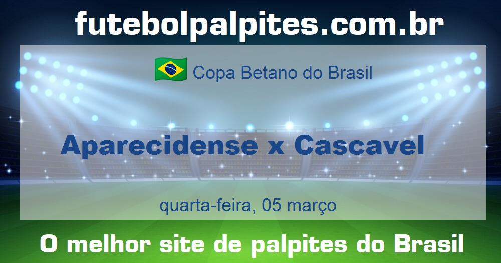 Aparecidense x Cascavel