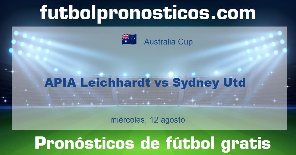 APIA Leichhardt vs Sydney Utd APIA Leichhardt vs Sydney Utd