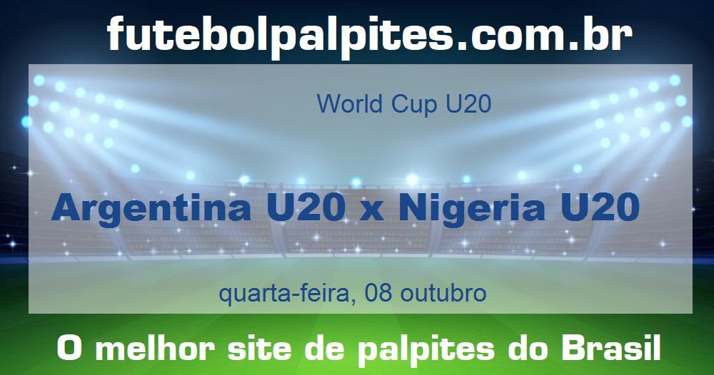 Argentina U20 x Nigeria U20