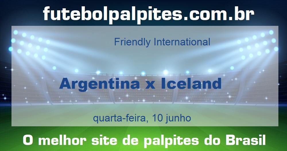 Argentina x Iceland Argentina x Iceland