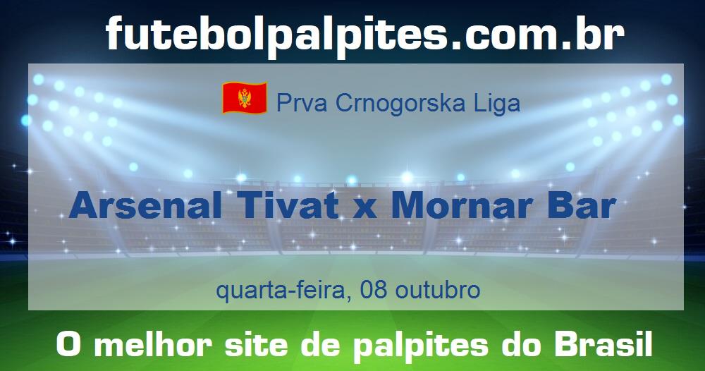 Arsenal Tivat x Mornar Bar