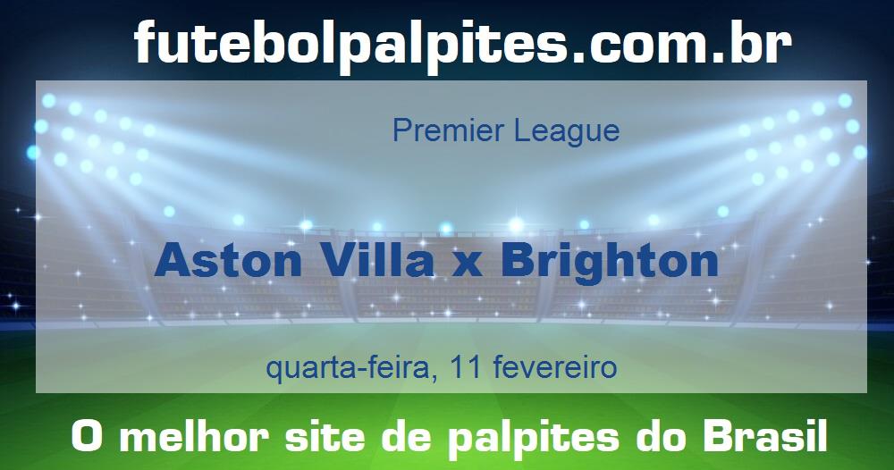 Aston Villa x Brighton