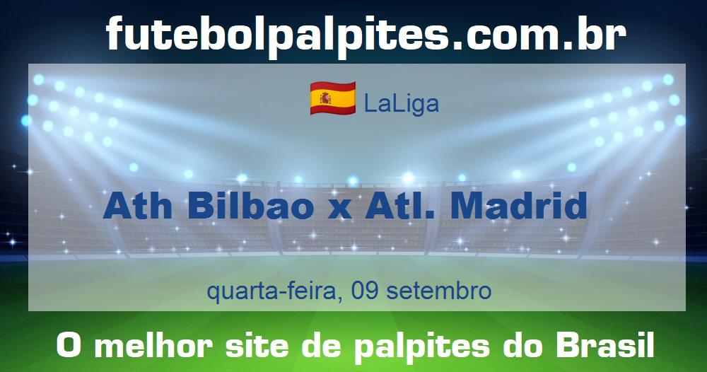 Ath Bilbao x Atl. Madrid Ath Bilbao x Atl. Madrid