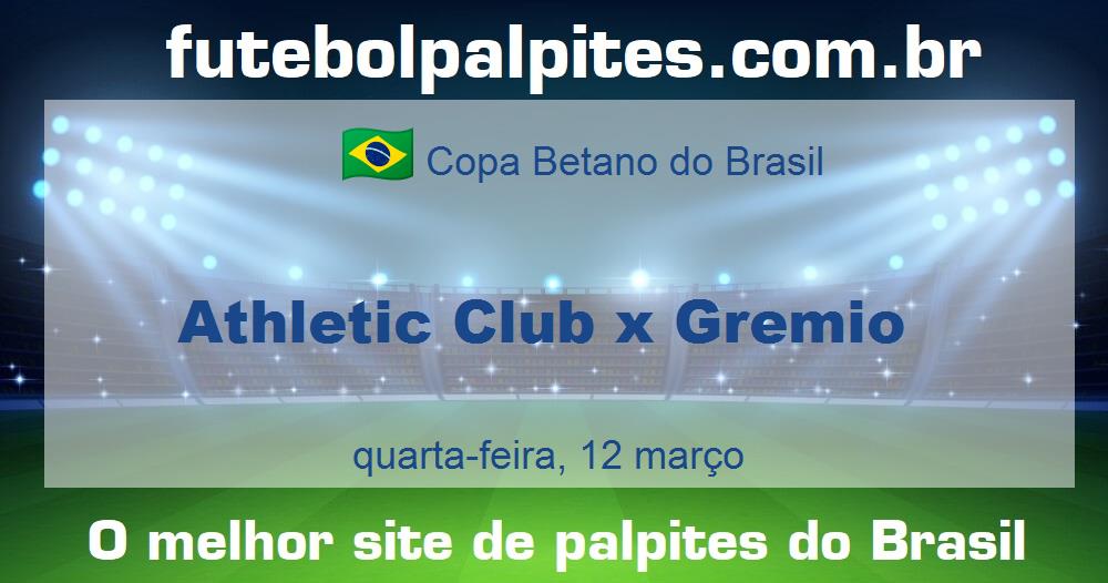 Athletic Club x Gremio