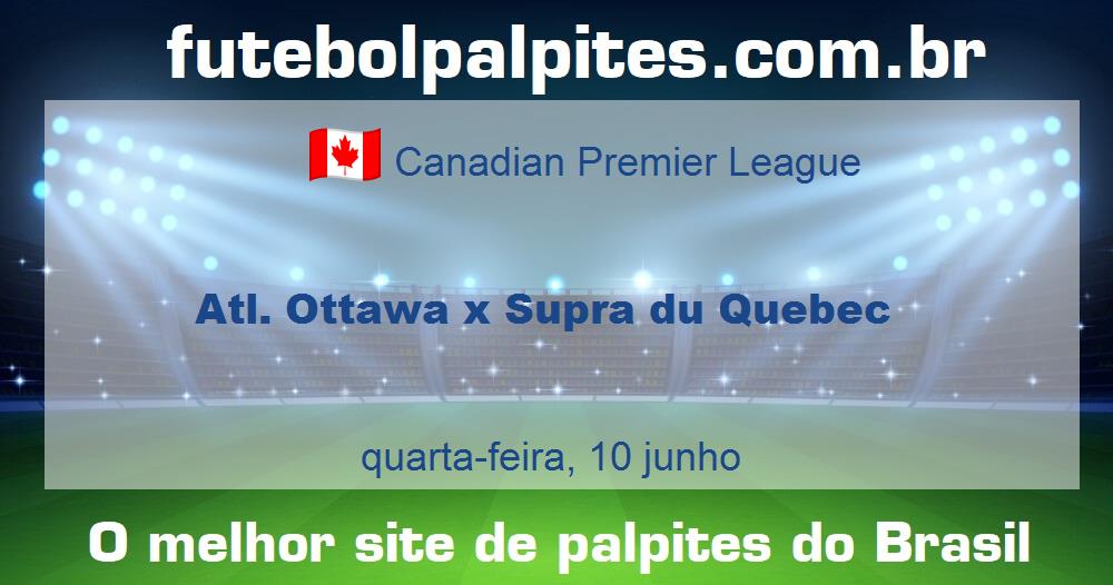 Atl. Ottawa x Supra du Quebec Atl. Ottawa x Supra du Quebec