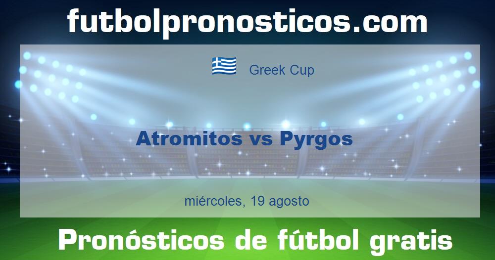 Atromitos vs Pyrgos