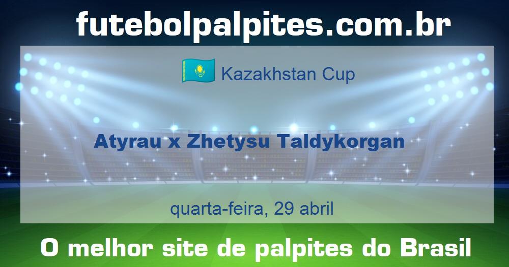 Atyrau x Zhetysu Taldykorgan