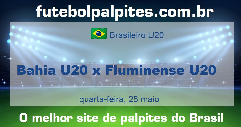 Bahia U20 x Fluminense U20 Bahia U20 x Fluminense U20