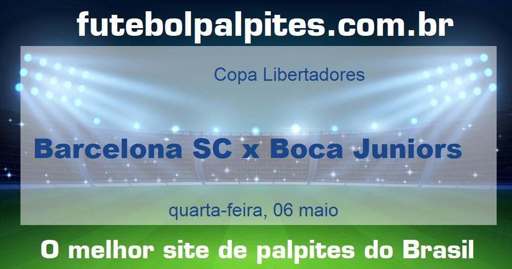 Barcelona SC x Boca Juniors