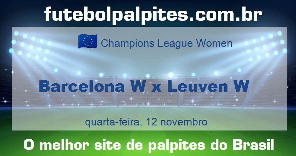 Barcelona W x Leuven W