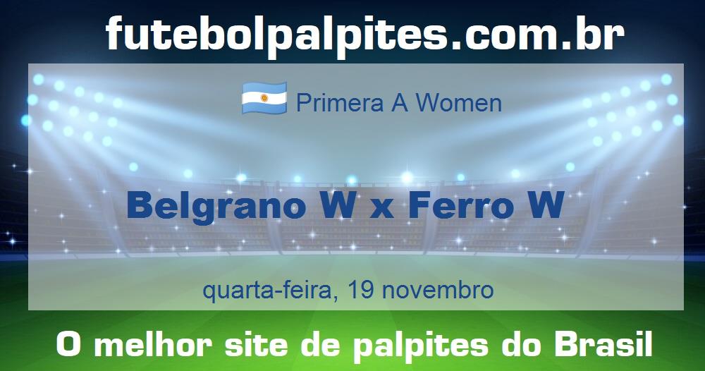Belgrano W x Ferro W
