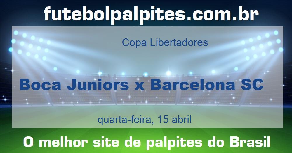 Boca Juniors x Barcelona SC