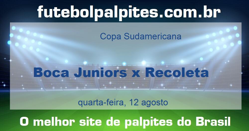 Boca Juniors x Recoleta Boca Juniors x Recoleta