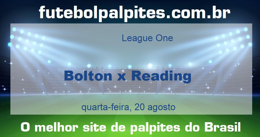 Bolton x Reading
